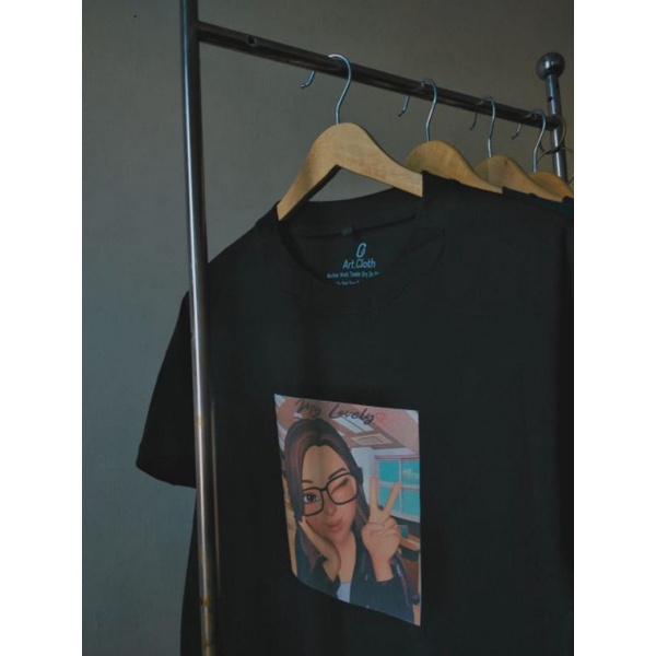 kaos sablon foto sendiri original T-shirt nyaman kaos traveling kaos sablon gambar sendiri