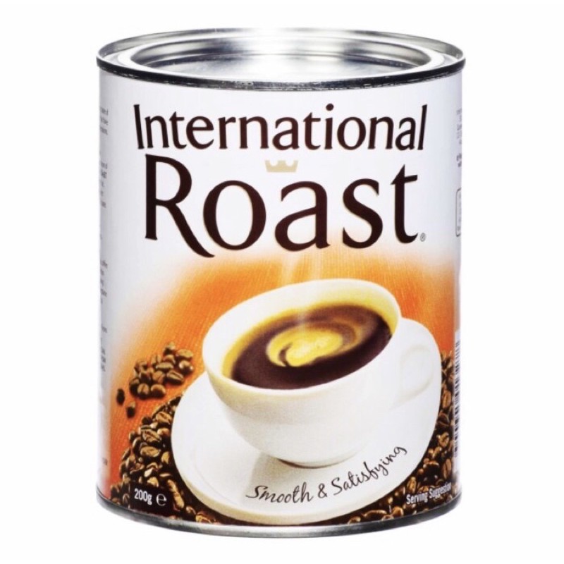 

International Roast instant coffee, smooth taste, Australia