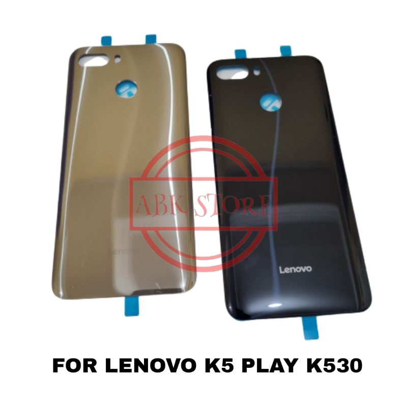 TUTUP BELAKANG BACKDOOR COVER BATERAI BACK CASING LENOVO K5 PLAY K530 ORIGINAL