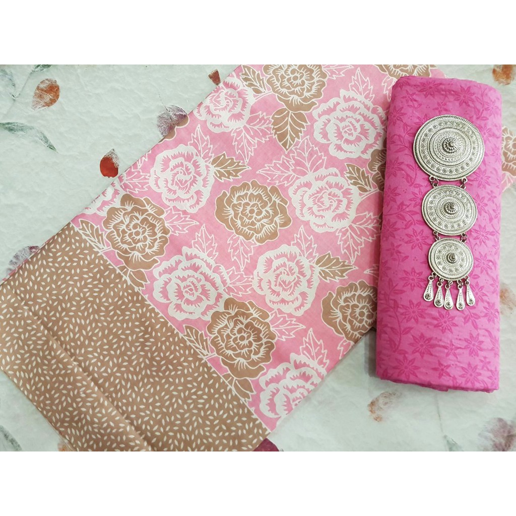 kain batik pastel katun halus embos dan doby pekalongan DN0319