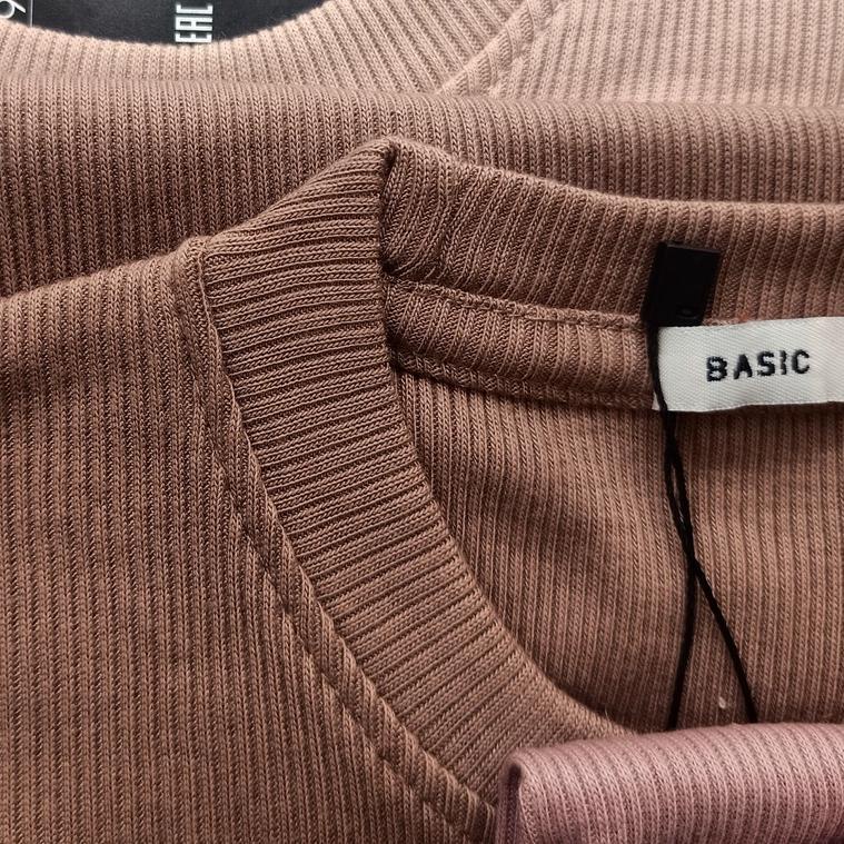 Kaos Rib Premium / Kaos Grosir / Kaos Rib Premium Tebal / Kaos Lengan Panjang