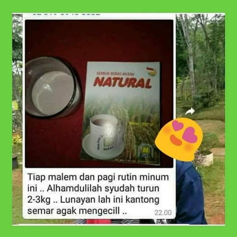 

serbuk beras merah Nasa
