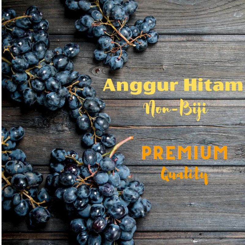 Bibit anggur hitam super