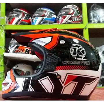 KYT Helm Cross PRO #9 Moto Trail