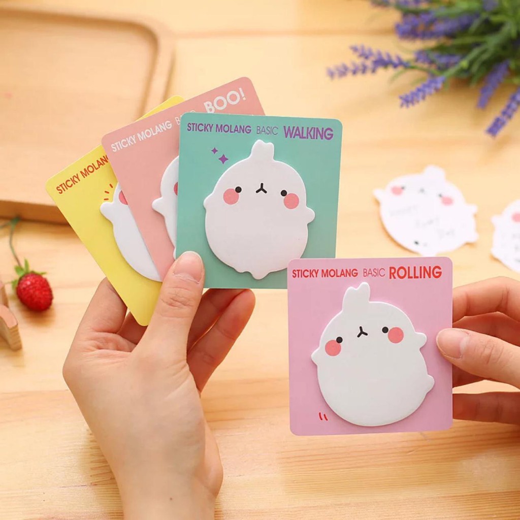 

[O.S.M] STICKY NOTE MOLANG 1 KARAKTER - NOTE MOLANG - MEMO KARAKTER