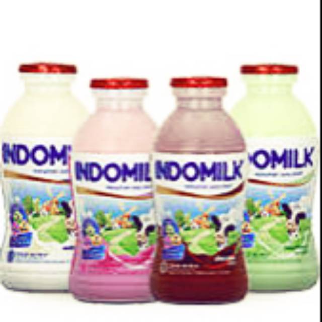 

Indomilk susu botol cair