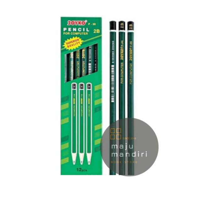 

Pensil 2B Joyko 1 Pack Isi 12 Pcs