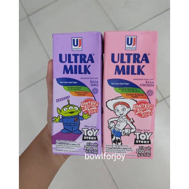 ULTRA MILK JESSIE TOY STORY LIMITED EDITION 2021