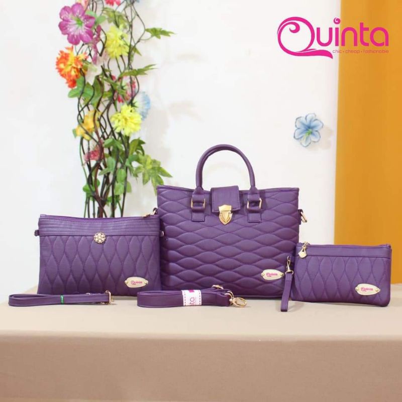 Tas Slempang Satu Set Lebih Murah || Slempang/Pouch Quinta || Beli Satu Set Lebih Murah ||  Keinarra