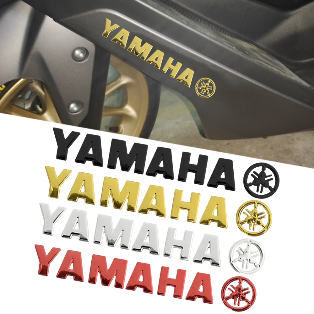 Stiker Logo Emblem 3d Untuk Motor Yamaha