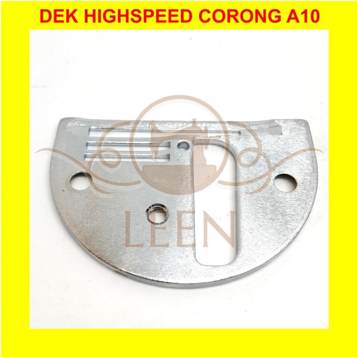Dek Corong A10 Plat Needle Plate Folder Piringan Mesin Jahit LEEN