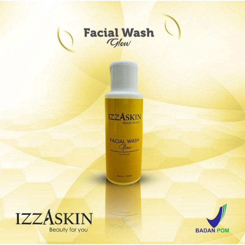 FACIAL WASH GLOW IZZASKIN
