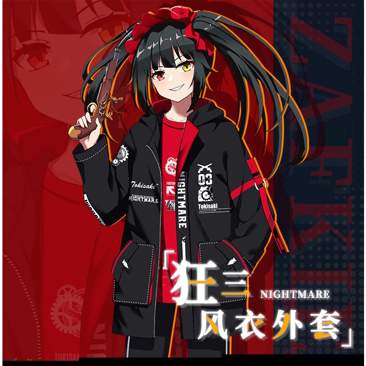 Tokisaki Kurumi Coat Jaket Anime Date a Live