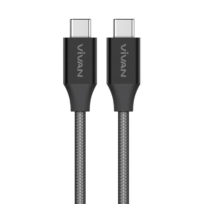 KABEL DATA USB VIVAN TYPE C TO C 3A FAST CHARGER KCC-100