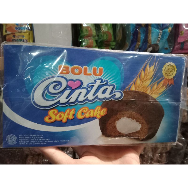 

Bolu Cinta Soft Cake 24 Pcs