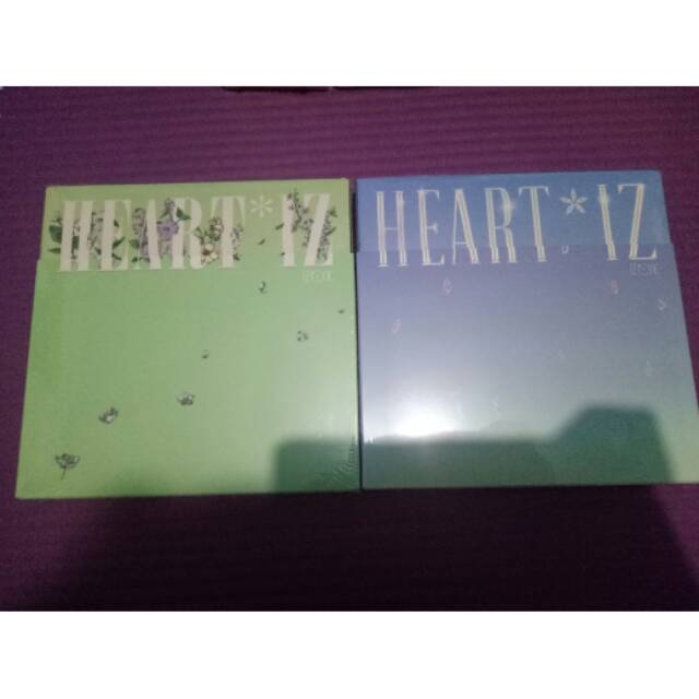 [Ready Stock + BONUS PC OFFICIAL SECRET TIME] Album IZ*ONE - Heart*IZ Sealed