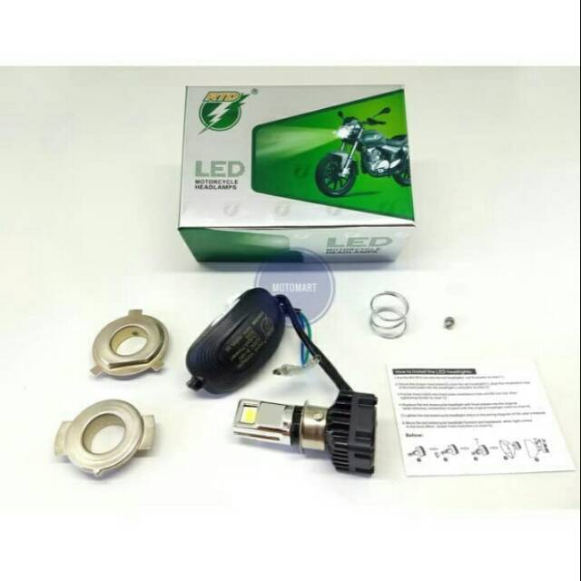 Lampu LED RTD 3 mata - lampu LED RTD - lampu kipas RTD 3 mata - lampu kipas LED