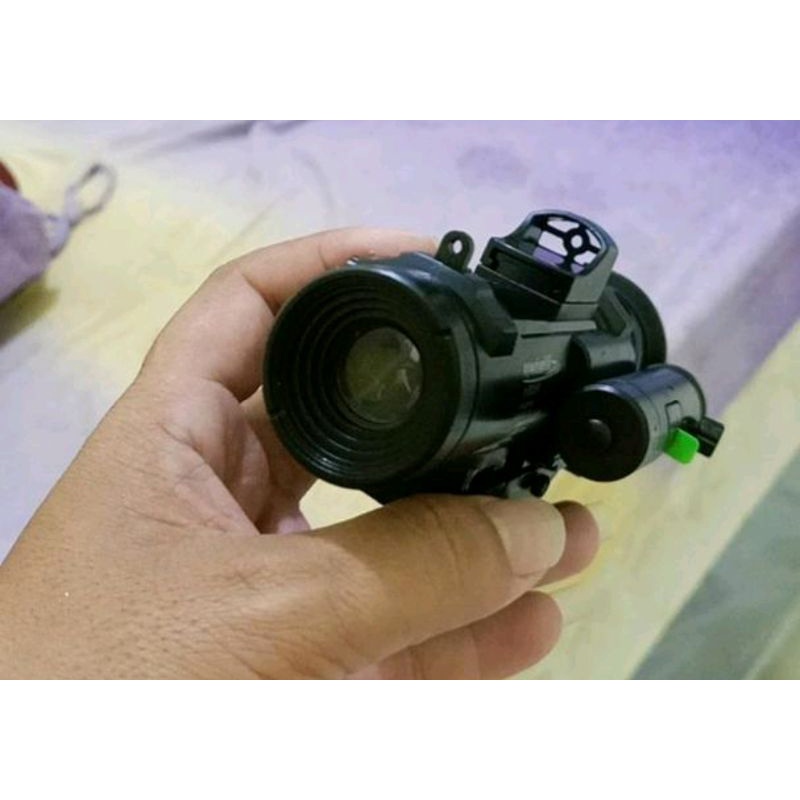 Dummy Scope Elcan Spectre Aimpoint bisa ZERORING dan ZOOM