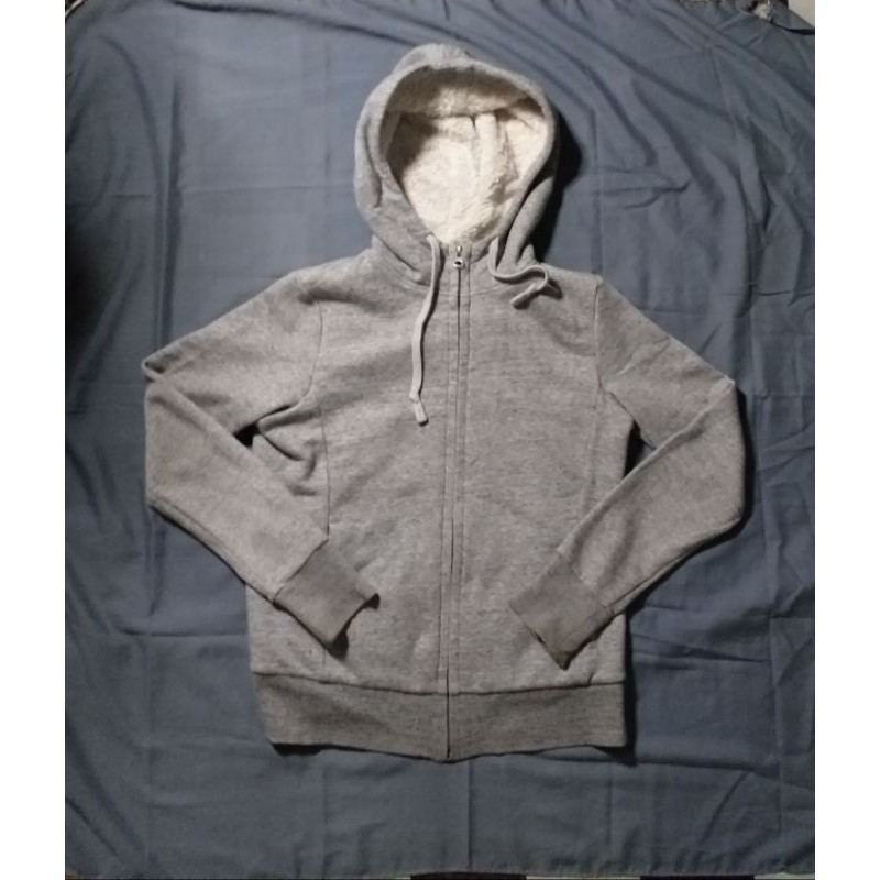 Zip Hoodie Uniqlo Sherpa Second