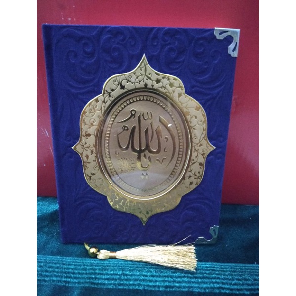 cetak buku Yasin Hard Cover Bludru Kaltim