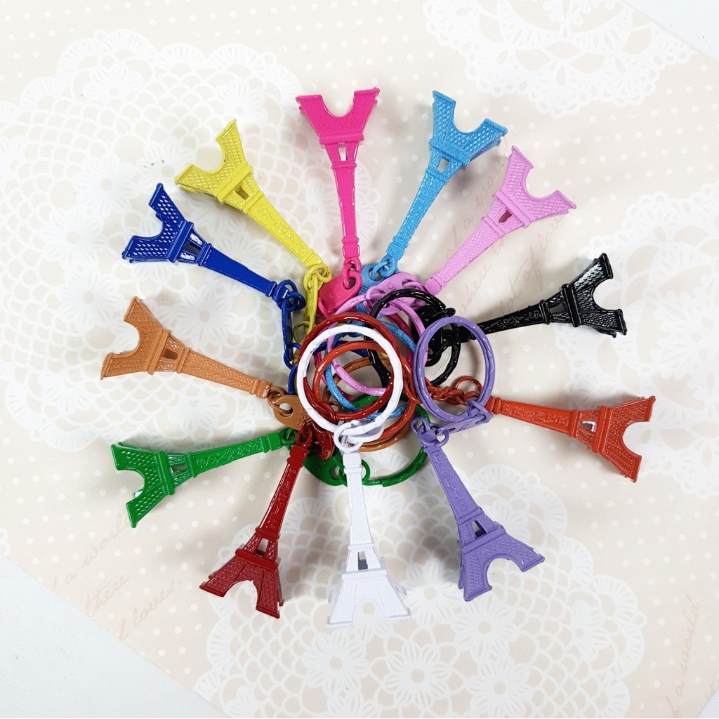 Souvenir Mancanegara | Gantungan Kunci Menara Eiffel