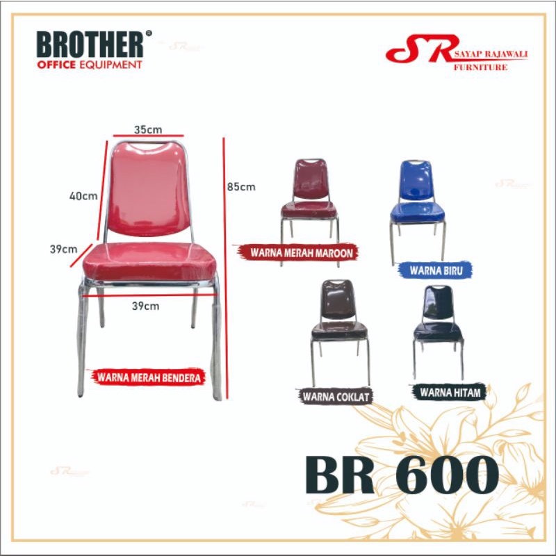 Kursi Susun Brother 600