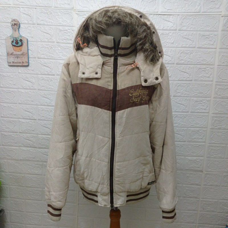 Jaket Hoodie Bulu Body Glove