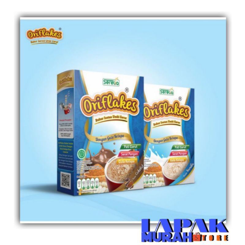 

ORIFLAKES SLIM SEREAL DIET UMBI GARUT UKURAN 350g