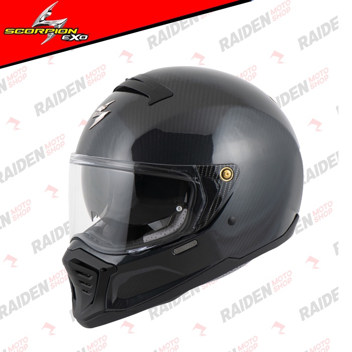 SCORPION EXO HX1 CARBON GLOSS FULL FACE HELMET
