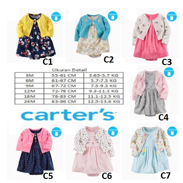 (Kiddiwear) [COD] Dress Cardigan / Dress Bayi Perempuan