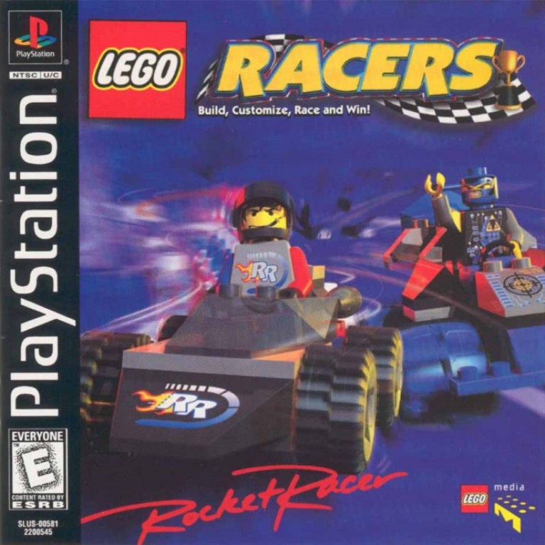 KASET CD GAME PS1: LEGO RACERS