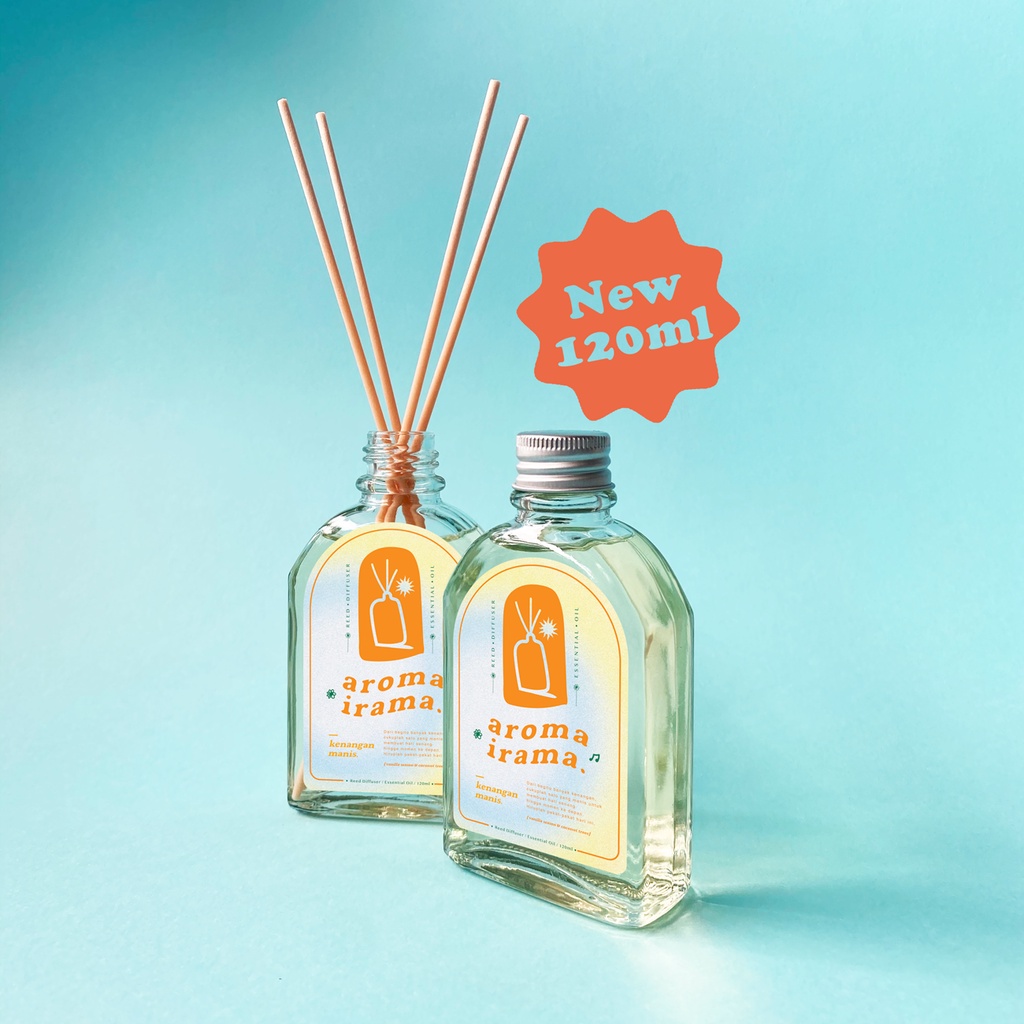 Aroma Irama // Kenangan Manis // Reed Diffuser // 100ml // 120ml-1