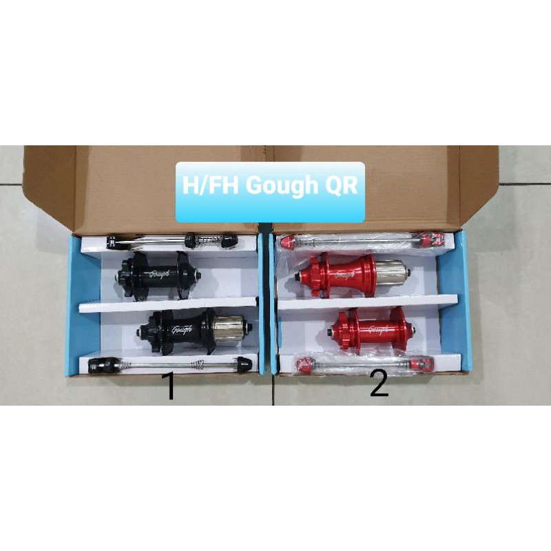 hub freehub GOUGH QR dh905 32H 4 bearing jangkrik sepeda mtb lipat
