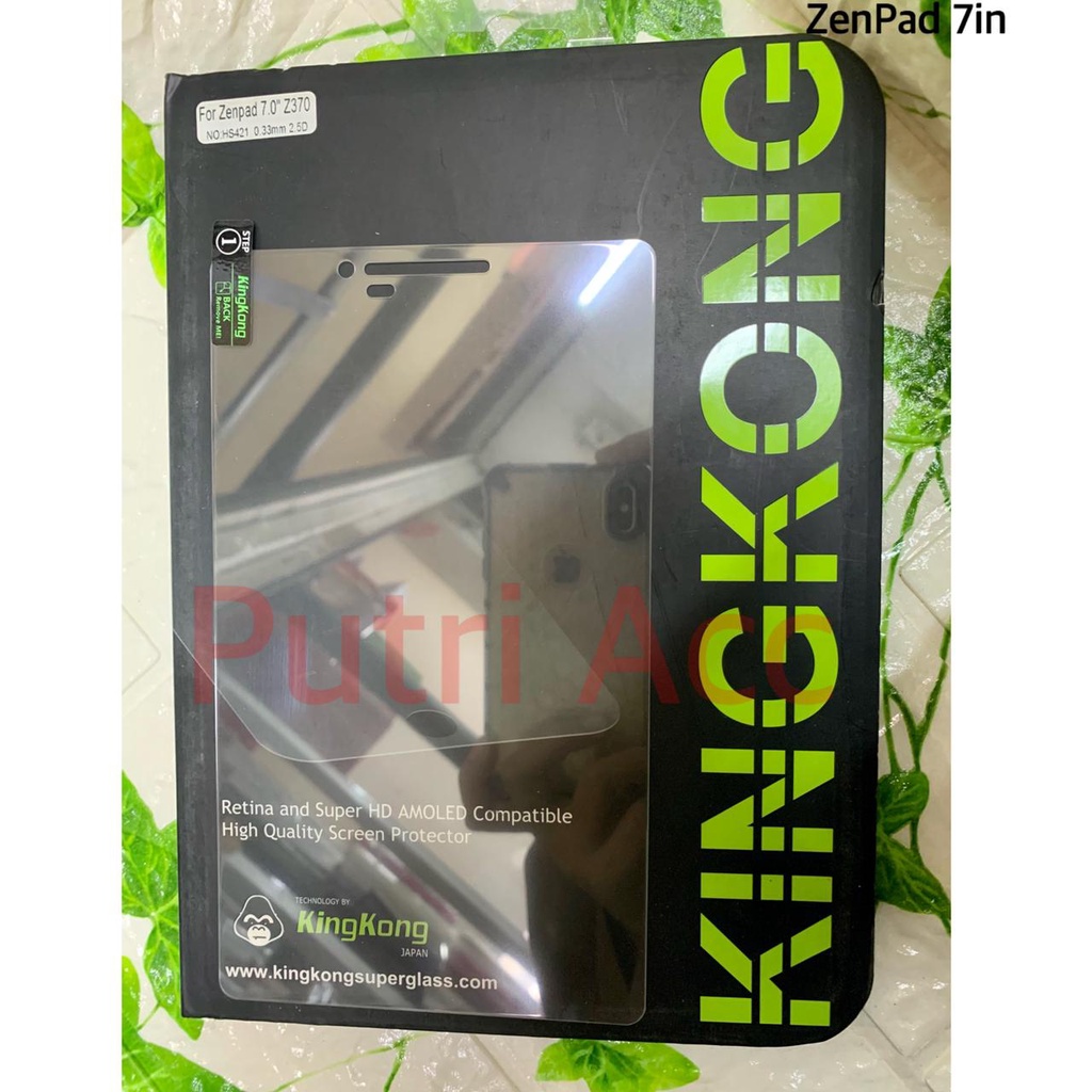 TAB ASUS ZENPAD 7IN TEMPERED GLASS KINGKONG ORIGINAL 100%