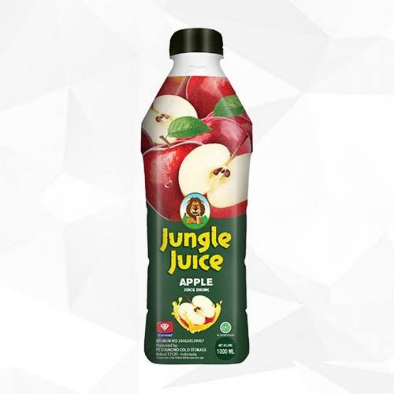 Jual JUNGLE JUICE 1000 ML APPLE APEL Indonesia