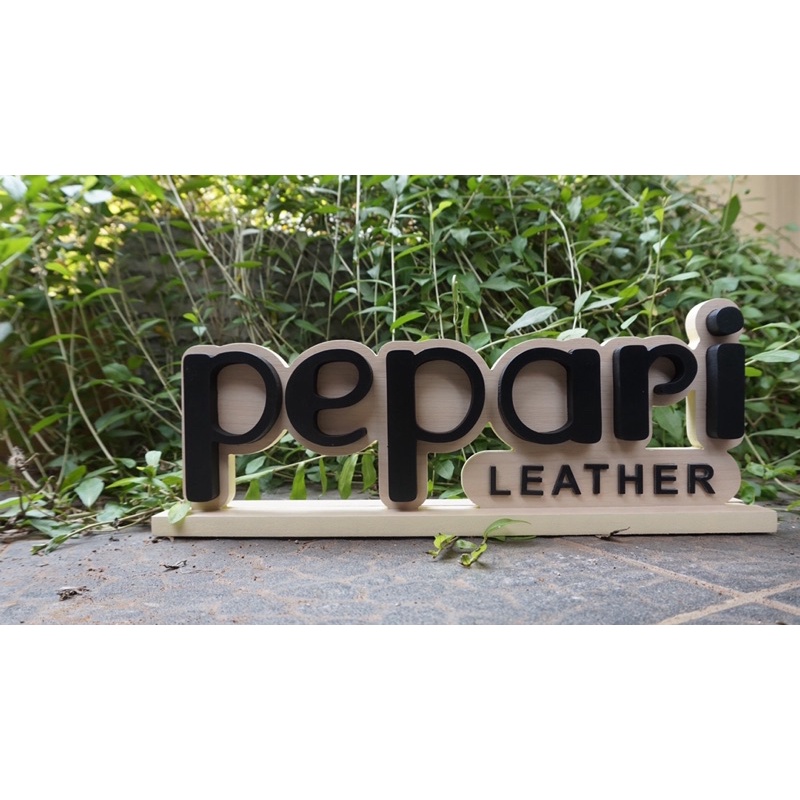 custom order custom logo kayu tulisan kayu