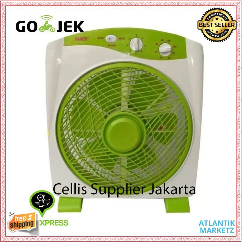 Sanex Box Fan Kipas Angin Kotak 12 Inch