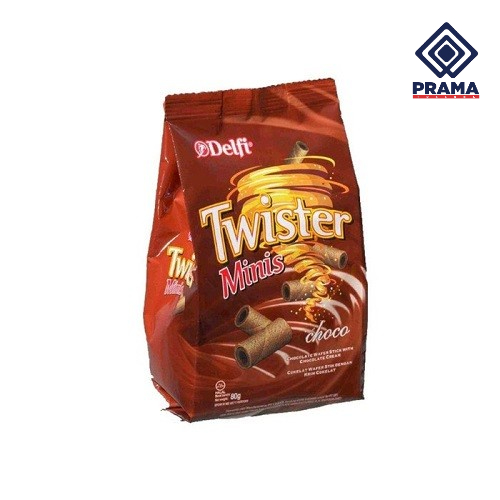 

DELFI TWISTER MINIS CHOCOLATE 80G