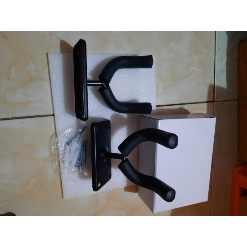 stand gitar gantung hanger gitar akustik elektrik bass ukulele