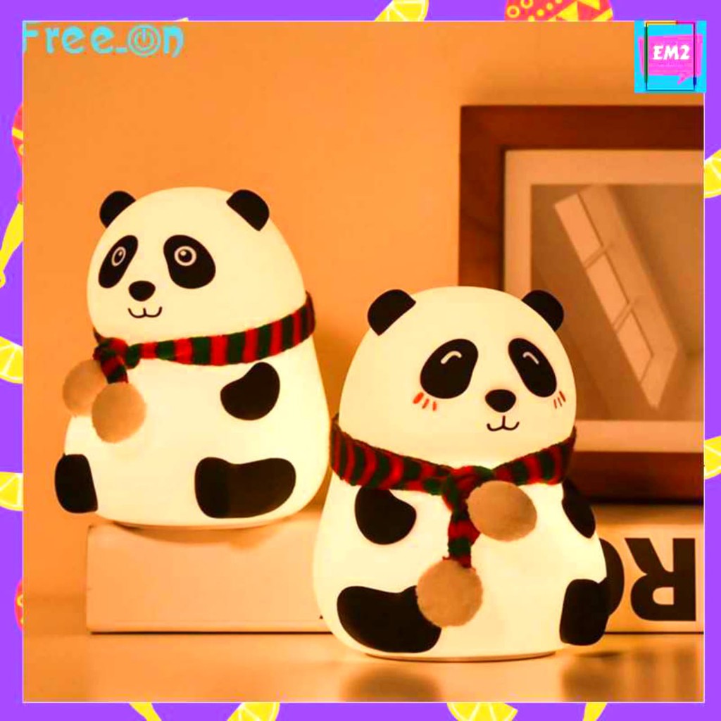 Lampu tidur led lampu tidur karakter panda / lampu hias lampu disko - lampu disco kamar hias