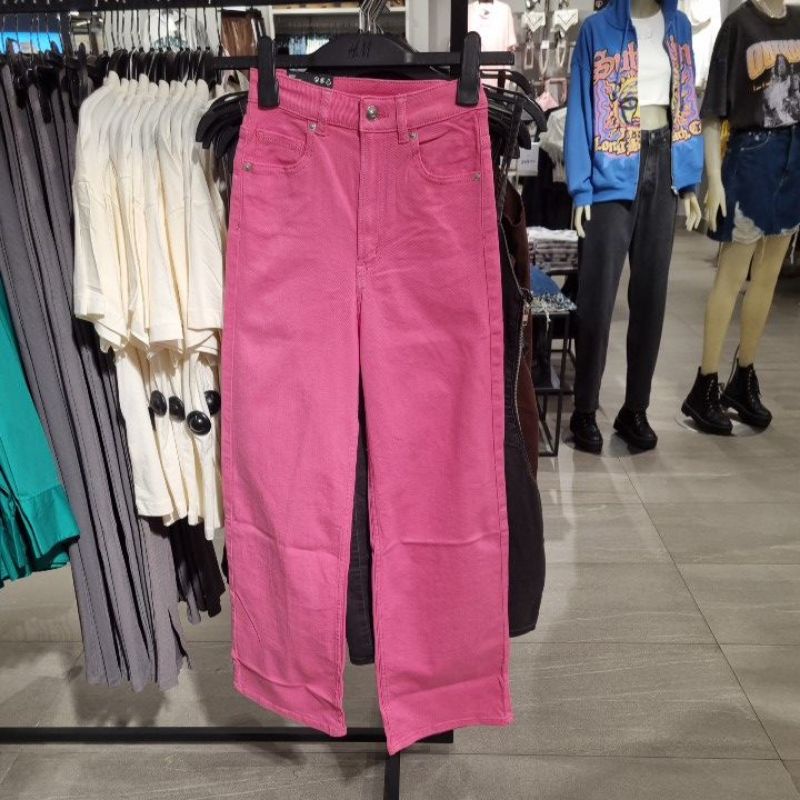 Celana jeans Wide highwaist H&M JASTIP jasa titip hnm