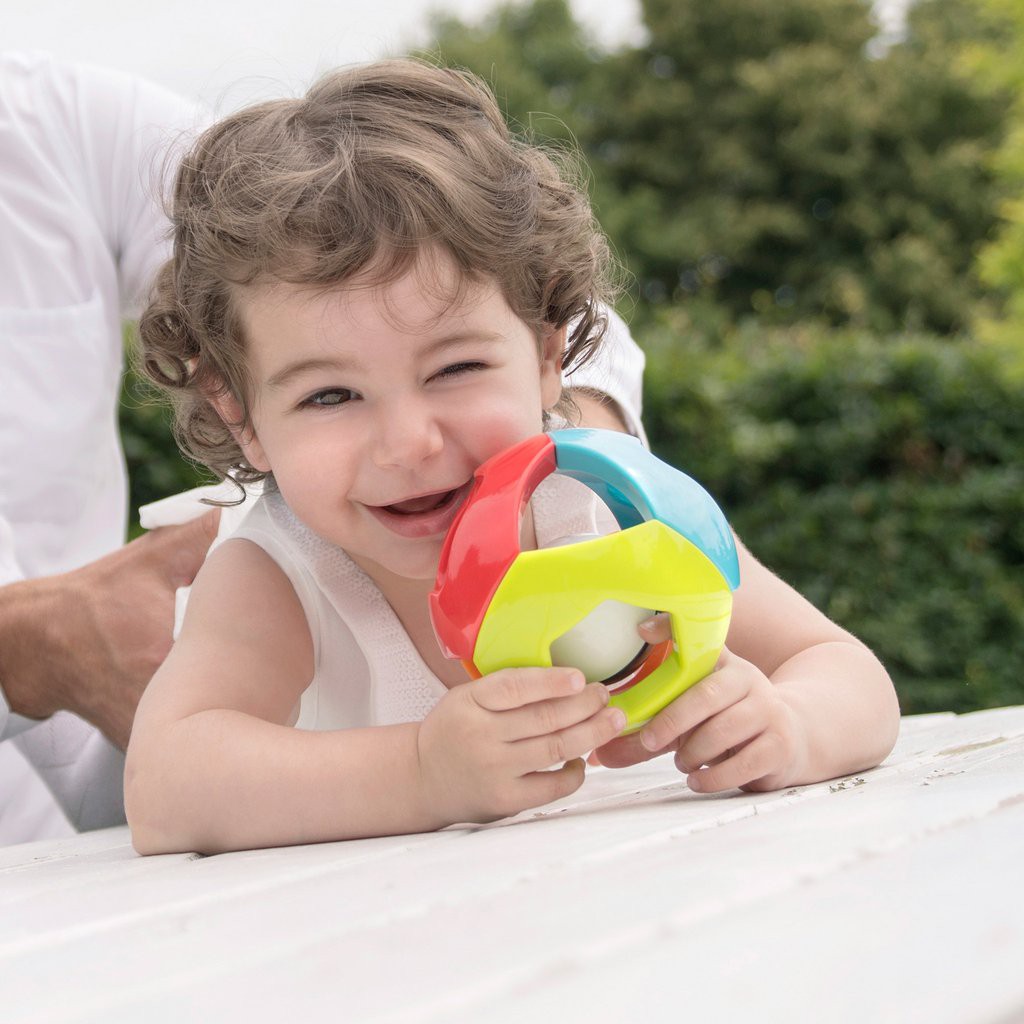 Kidsme Mainan Bola Play and Learn Ball Rattle Kerincing Anak