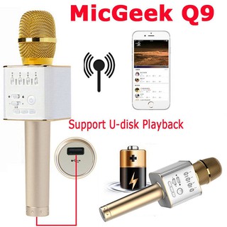 Mikrofon Q9 Karaoke Mic Geek Q9 Original IMPORT Mic