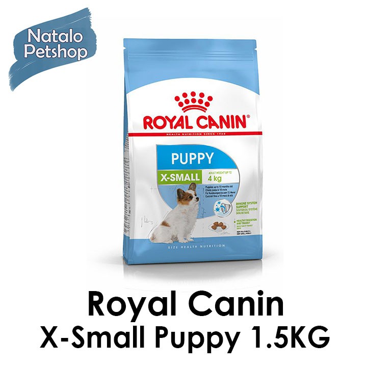 Royal Canin X-Small Puppy 1.5KG /Makanan Anak Anjing/Dog Food