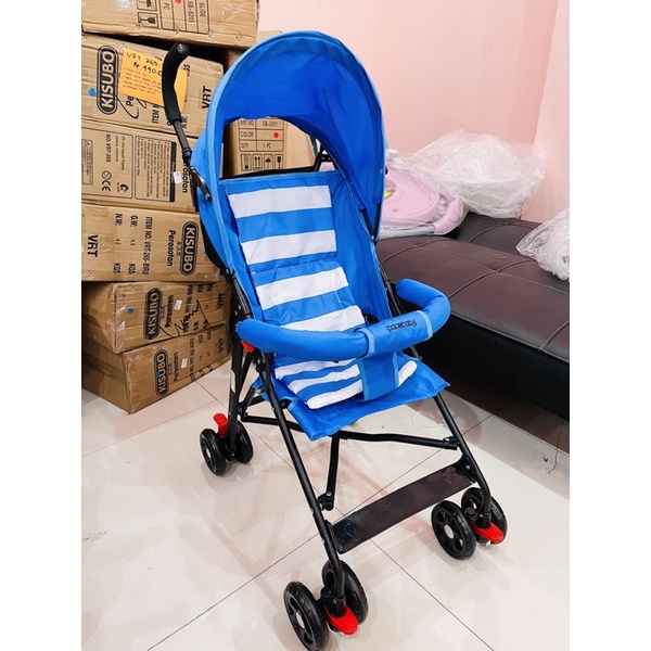 Kereta dorong bayi Spacebaby SB202 posisi duduk saja Buggy Baby Stroller