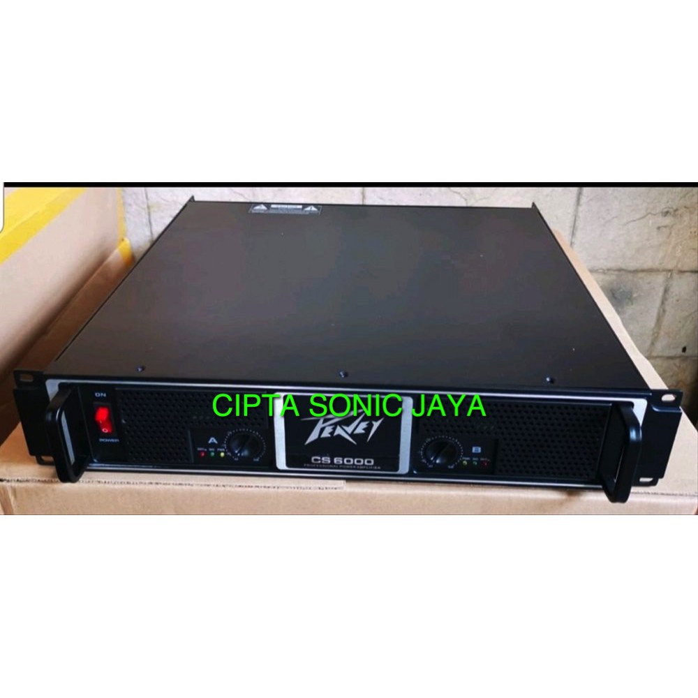 (peti kayu) POWER AMPLIFIER PEAVEY CS 6000 / CS6000