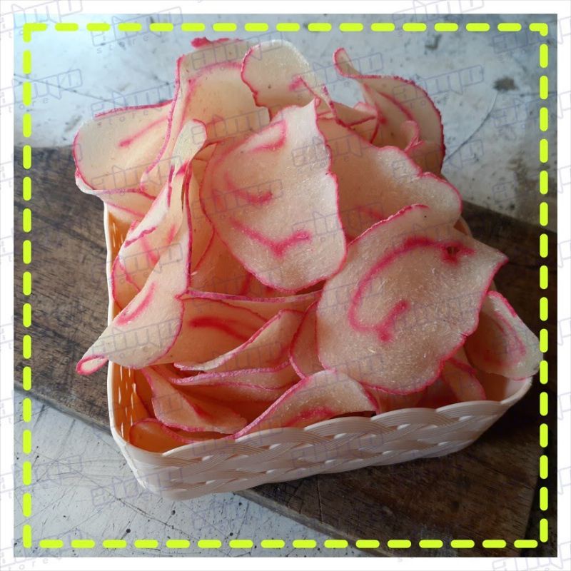 

Kerupuk / krupuk telo mentah