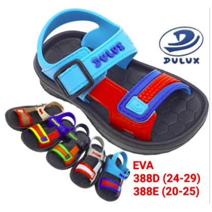 DX-388E Sandal Gunung Anak Laki Laki / Sandal Karet Anak Cowok Merek Dulux Ukuran 20-25