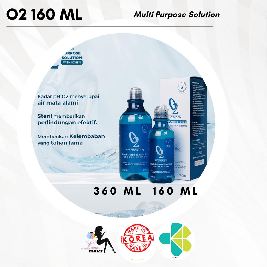 AIR CUCI SOFTLENS / CAIRAN SOFTLENS O2 160 ML BY OMEGA