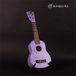 Ukulele Ungu/Purple Soprano merk Mandalika PREMIUM Quality - PP